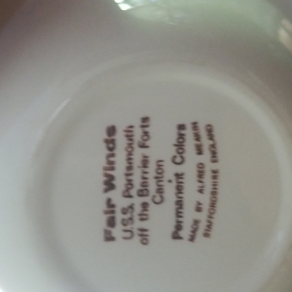 Vintage Fair Winds salad bowl - Picture 2 of 4